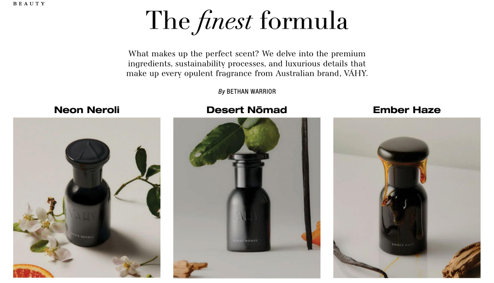 The Finest Formula - Style Magazine