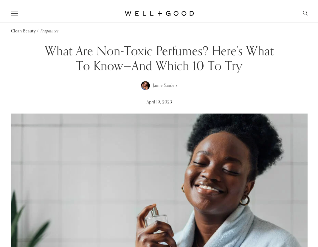 What Are Non-Toxic Perfumes? Here’s What To Know—And Which 10 To Try - Well + Good