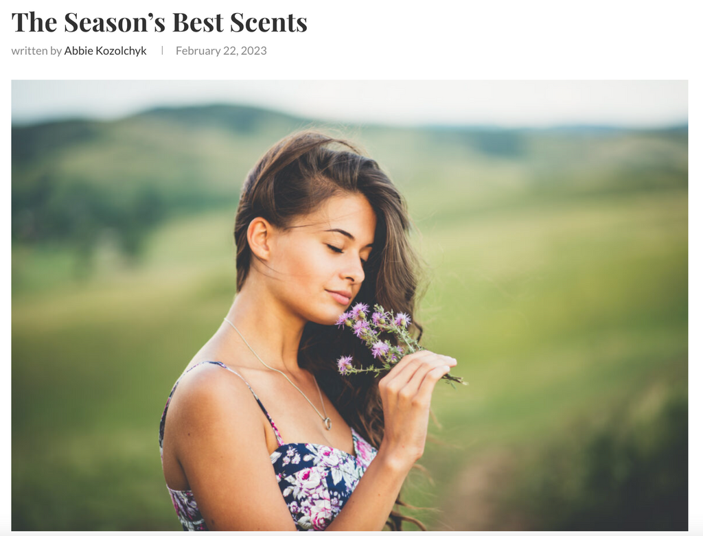 The Season's Best Scents - Organic Spa Magazine